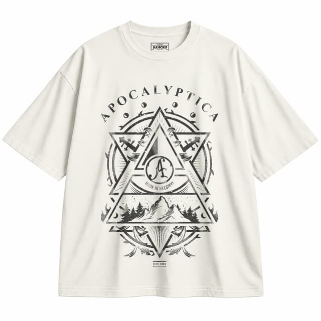 Apocalyptica - Made in Helsinki — Unisex oversize, Crema