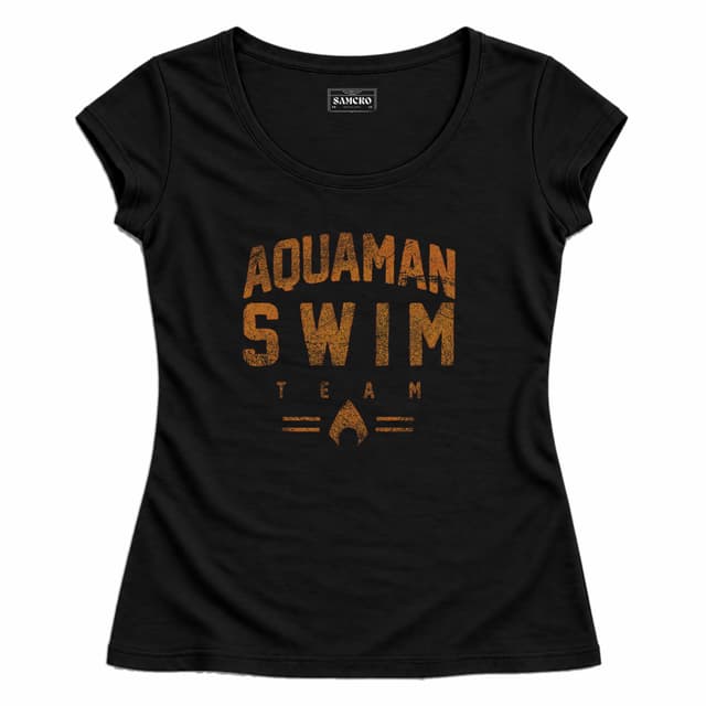 Aquaman 10 — Mujer entallada, Negro