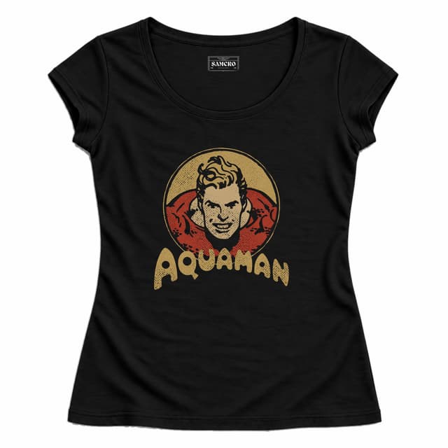 Aquaman 12 — Mujer entallada, Negro
