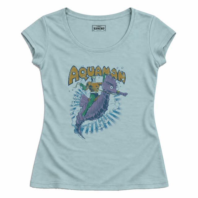 Aquaman 7 — Mujer entallada, Celeste