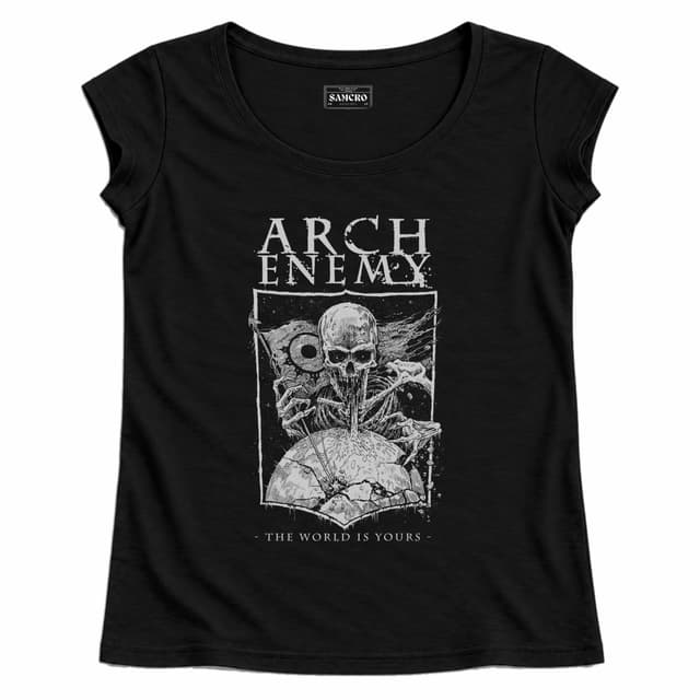 Arch Enemy 2 — Mujer recta, Negro