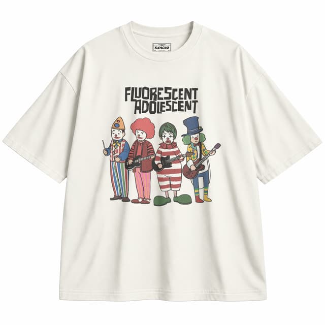Arctic Monkeys 13 — Unisex oversize, Crema