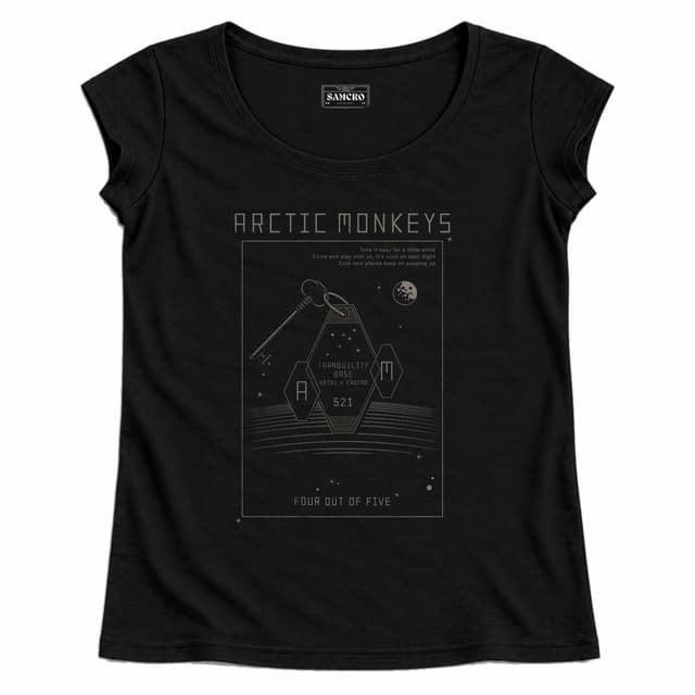 Arctic Monkeys 15 — Mujer recta, Negro