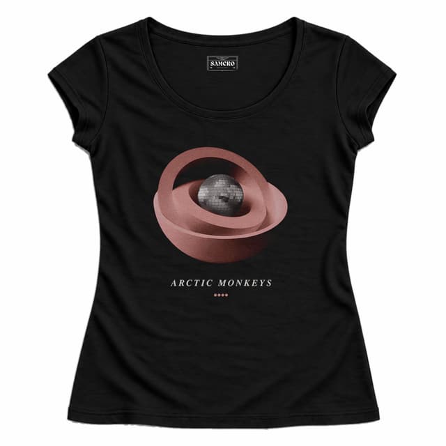 Arctic Monkeys 17 — Mujer entallada, Negro