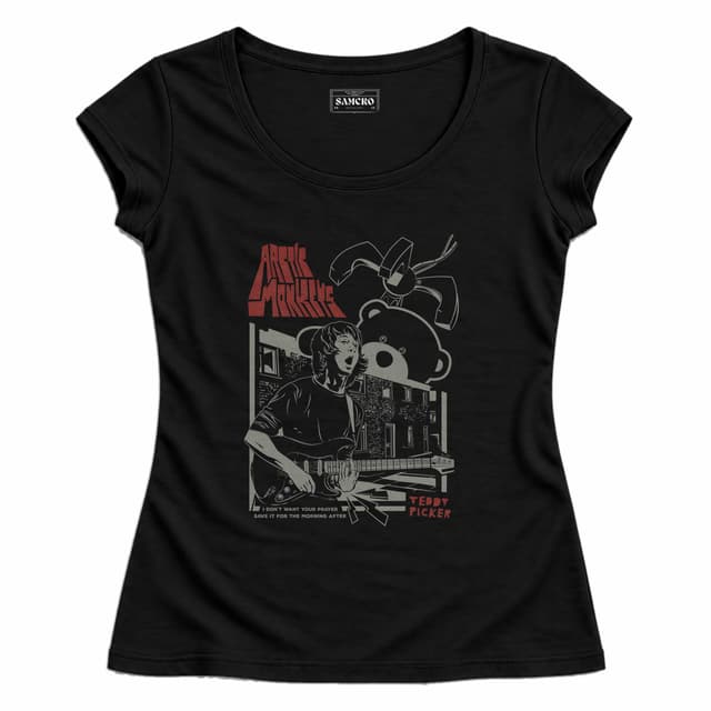 Arctic Monkeys 3 — Mujer entallada, Negro