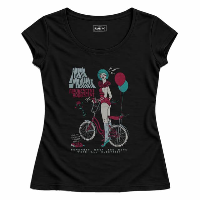 Arctic Monkeys 7 — Mujer entallada, Negro