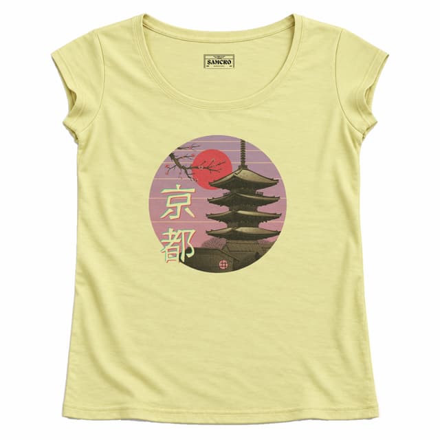 ARTE JAPONÉS 3 — Mujer recta, Amarillo