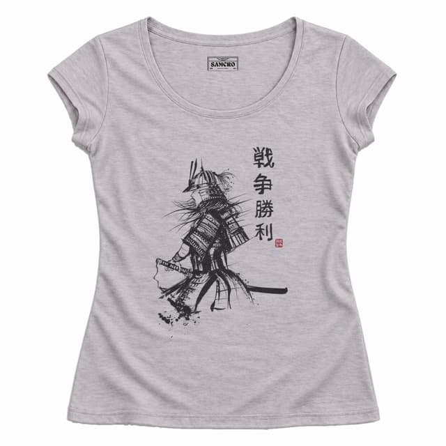 ARTE JAPONÉS 41 — Mujer entallada, Gris