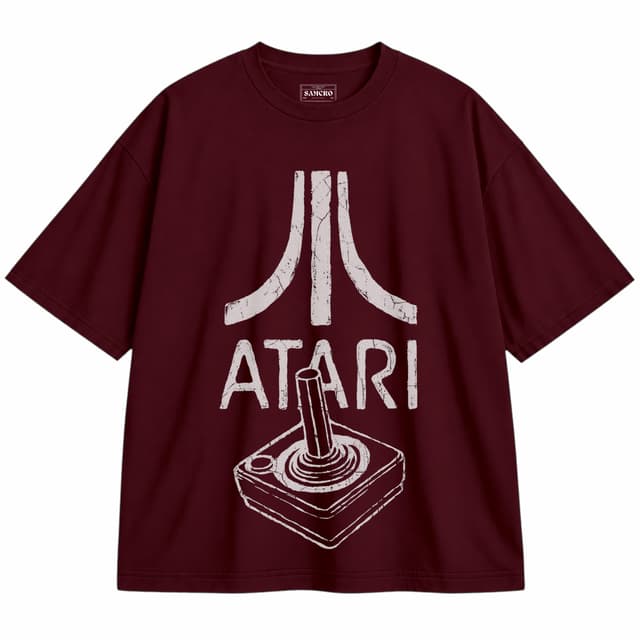 Atari 1 — Unisex oversize, Bordó