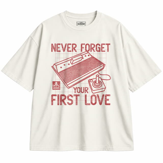 Atari 4 — Unisex oversize, Crema