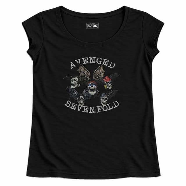 Avenged Sevenfold 15 — Mujer recta, Negro