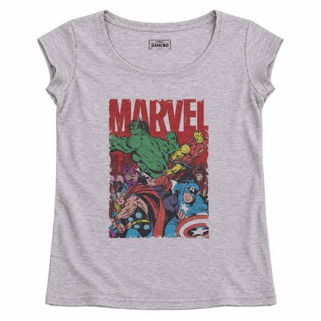 Avengers 18 — Mujer recta, Gris