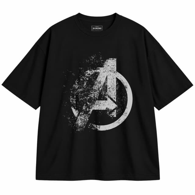 Avengers 42 — Unisex oversize, Negro