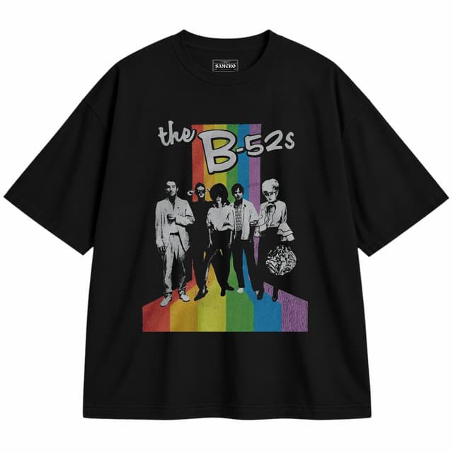 B-52's 1 — Unisex oversize, Negro