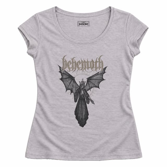 Behemoth - Angel of Death — Mujer entallada, Gris