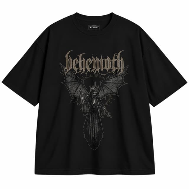 Behemoth - The Shit Ov God Purity Fist — Unisex oversize, Negro