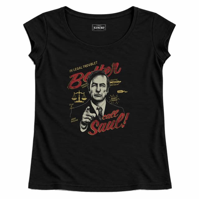 Better Call Saul - In Legal Trouble — Mujer recta, Negro