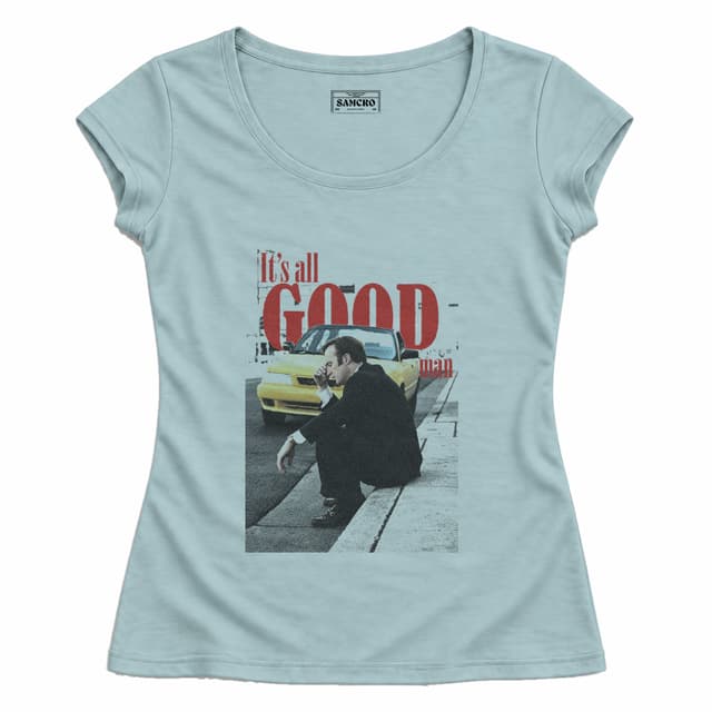 Better Call Saul - It's All Good Man — Mujer entallada, Celeste