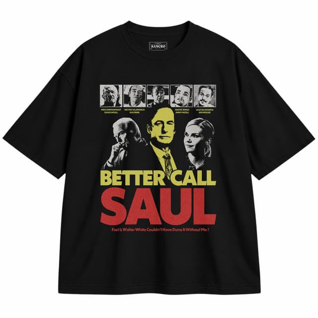 Better Call Saul - Walter White Quote — Unisex oversize, Negro