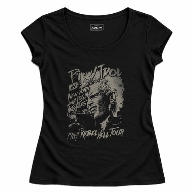 Billy Idol 7 — Mujer entallada, Negro