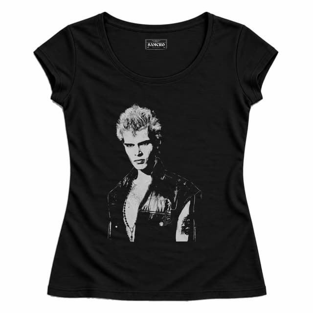 Billy Idol - Rebel — Mujer entallada, Negro