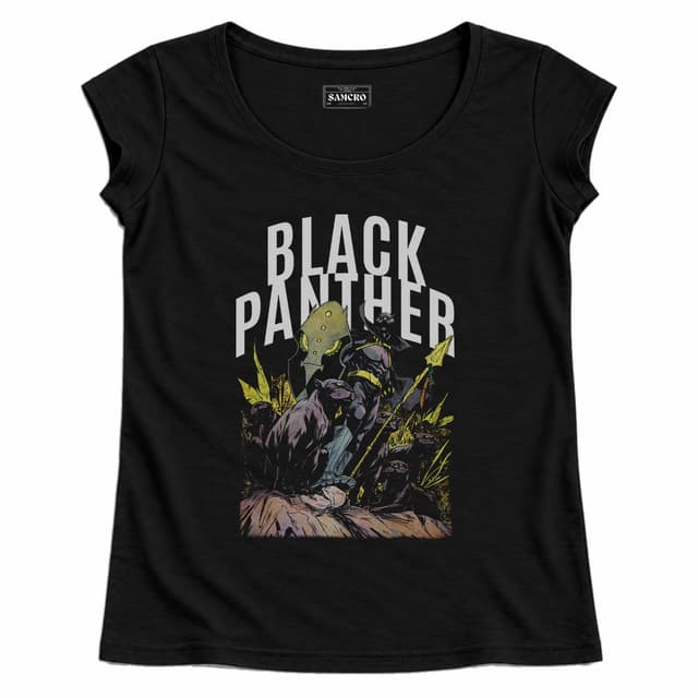 Black Panther 6 — Mujer recta, Negro