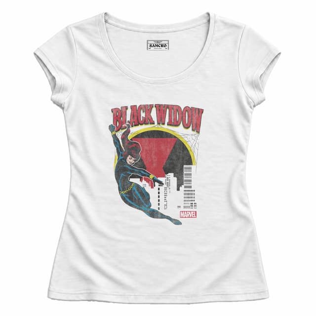 Black Widow 23 — Mujer entallada, Blanco