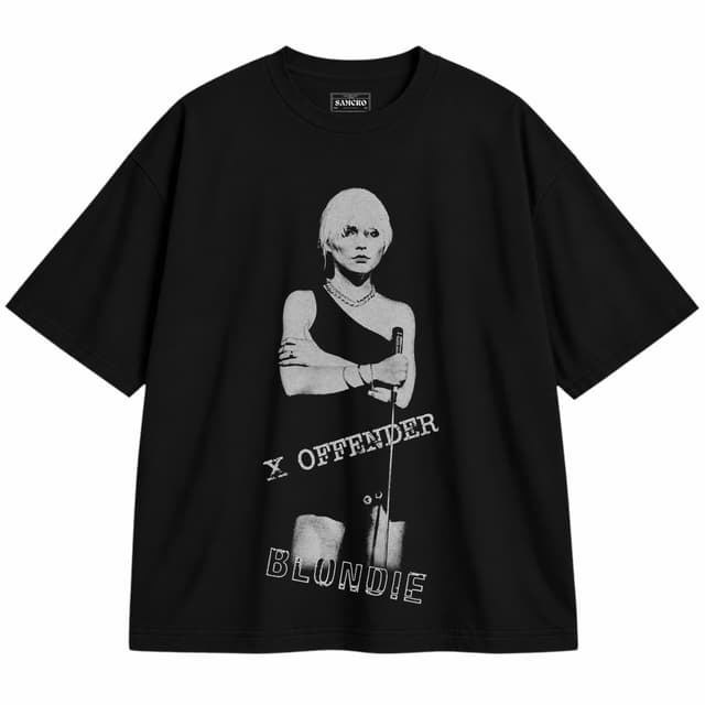 Blondie - X Offender — Unisex oversize, Negro
