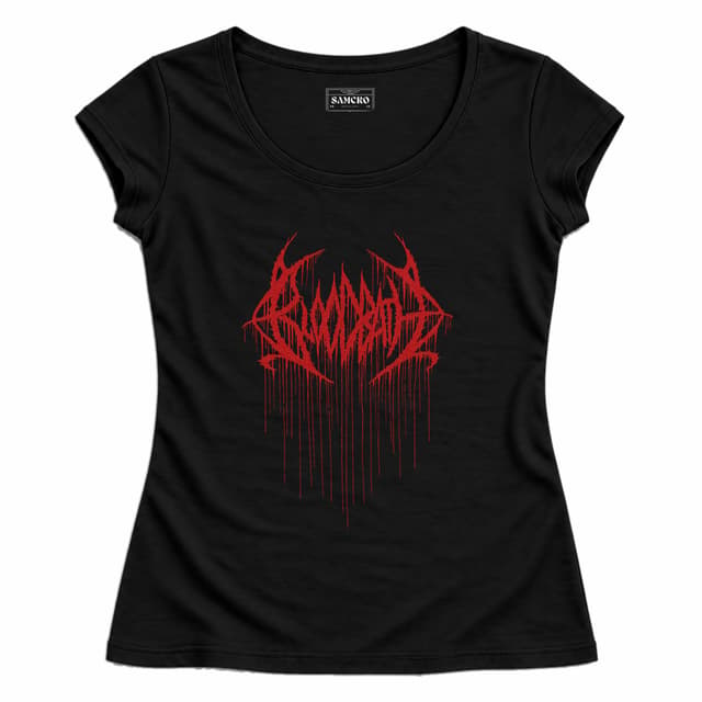 Bloodbath - Logo — Mujer entallada, Negro