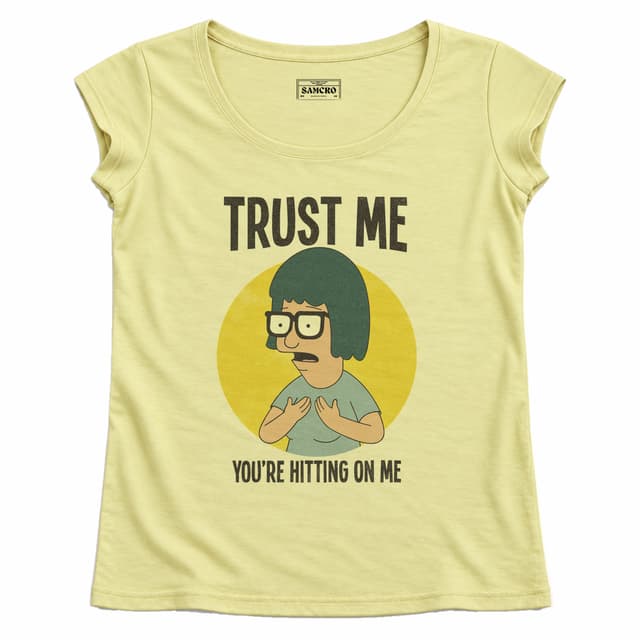 Bob's Burgers 1 — Mujer recta, Amarillo