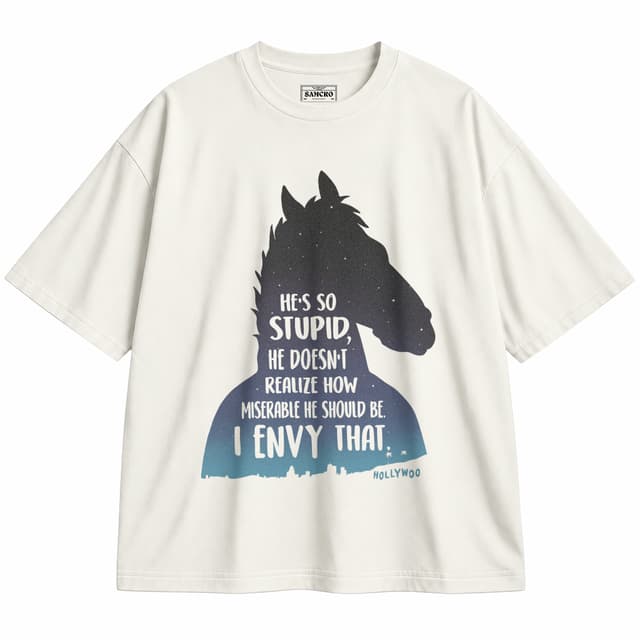 BoJack Horseman 4 — Unisex oversize, Crema