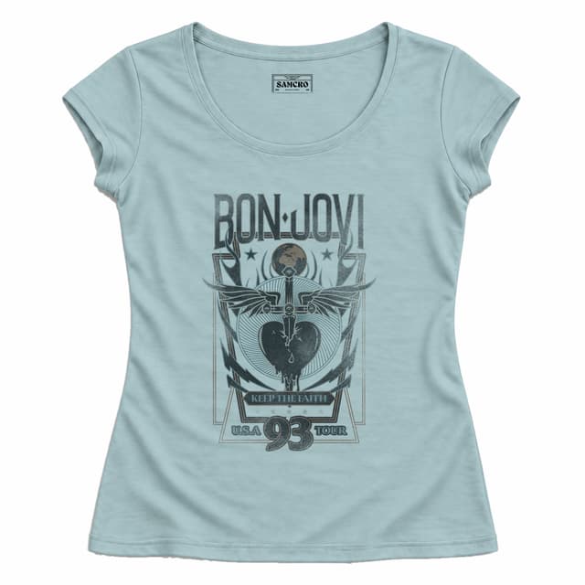 Bon Jovi 12 — Mujer entallada, Celeste