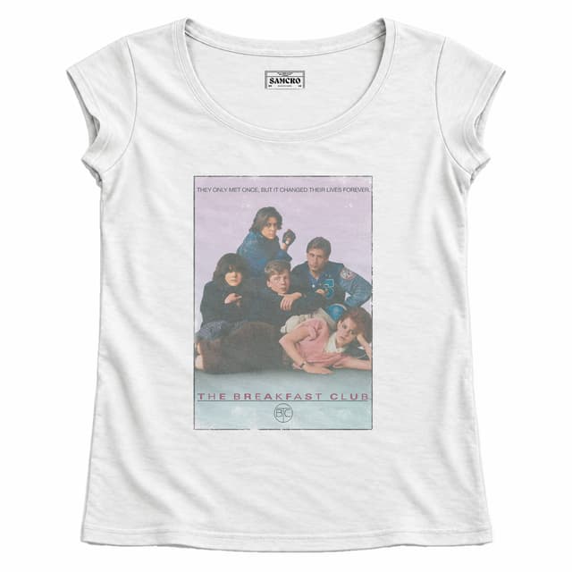 Breakfast Club 1 — Mujer recta, Blanco