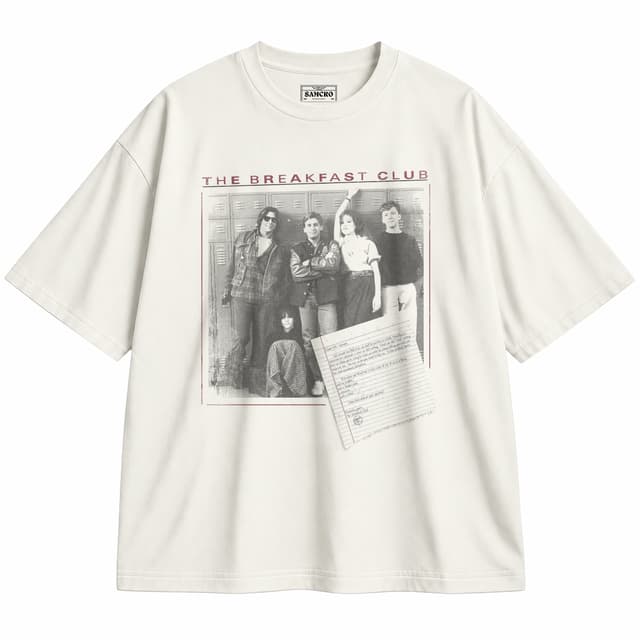Breakfast Club 2 — Unisex oversize, Crema