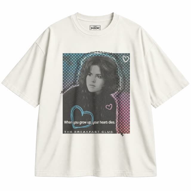 Breakfast Club 4 — Unisex oversize, Crema