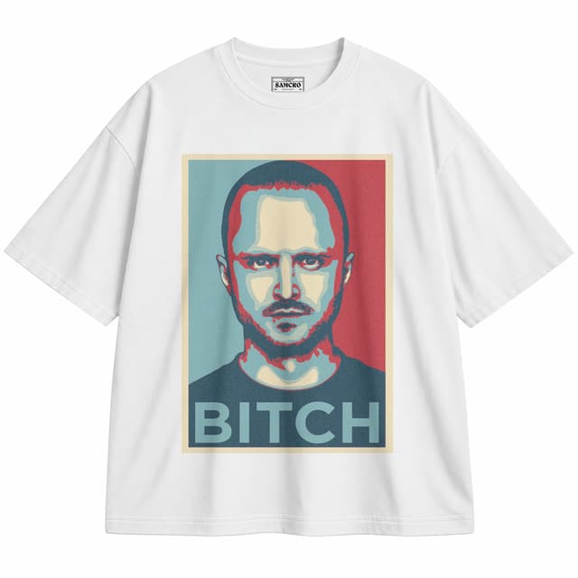 Breaking Bad 19 — Unisex oversize, Blanco