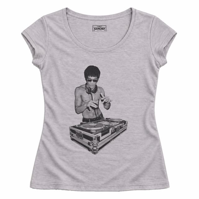 Bruce Lee 1 — Mujer entallada, Gris