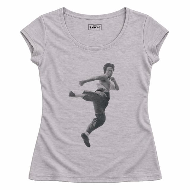 Bruce Lee 10 — Mujer entallada, Gris