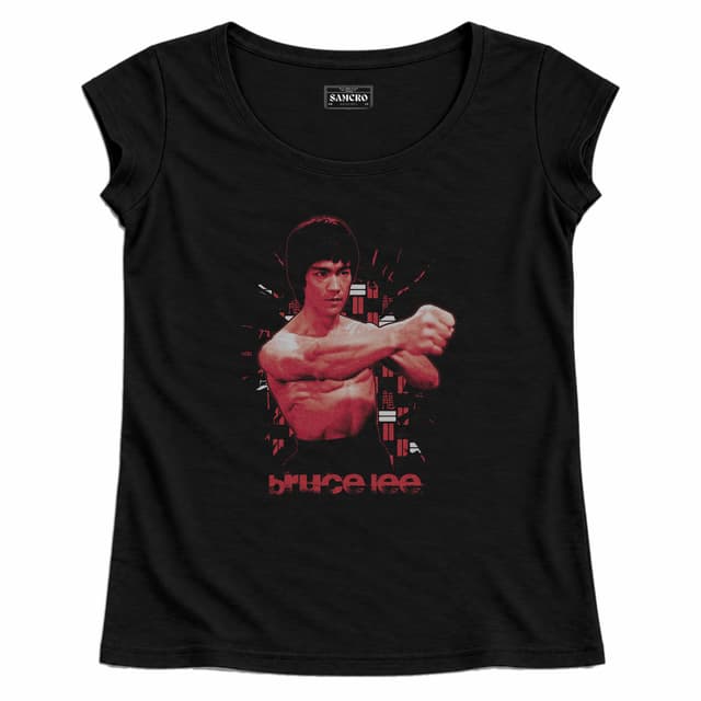 Bruce Lee 5 — Mujer recta, Negro