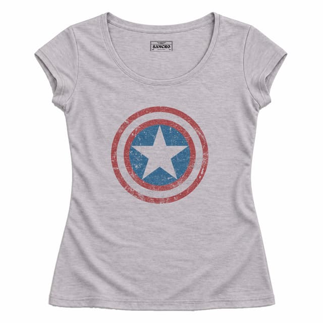 Capitan America 1 — Mujer entallada, Gris