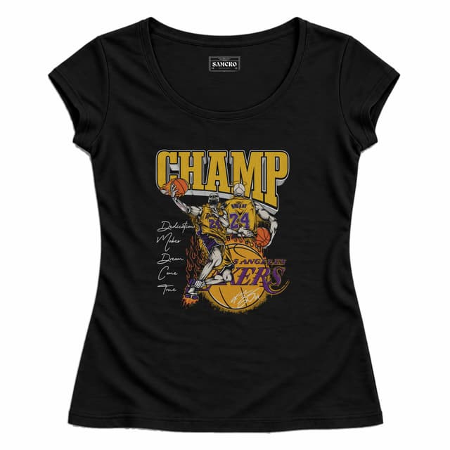 Champ — Mujer entallada, Negro