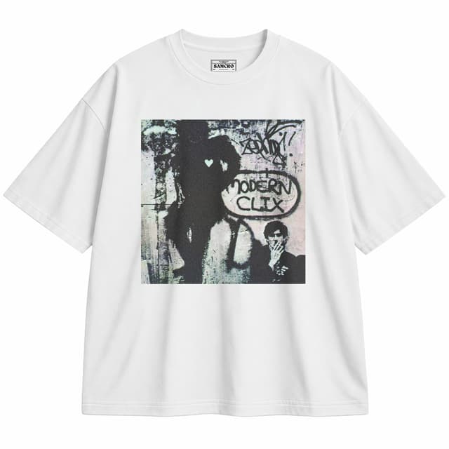 Charly Garcia 2 — Unisex oversize, Blanco