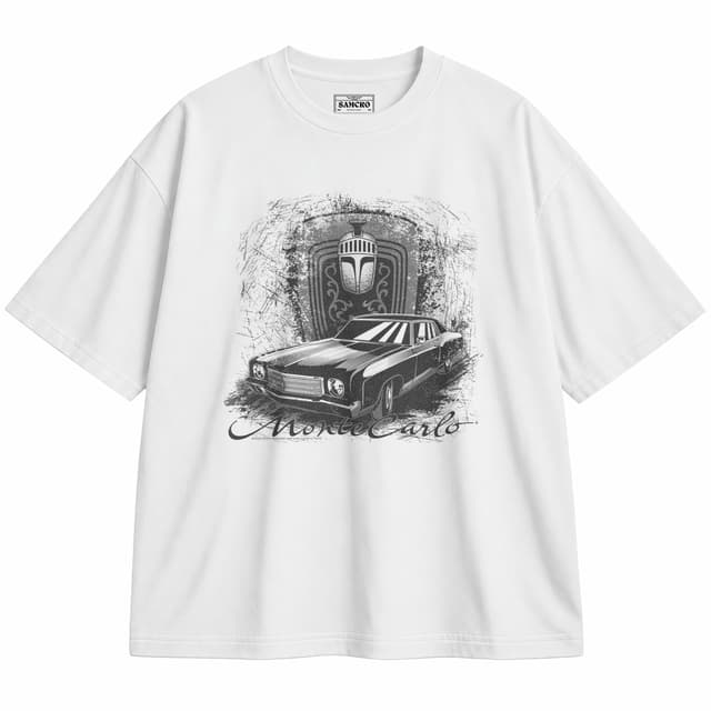 Chevrolet 21 — Unisex oversize, Blanco