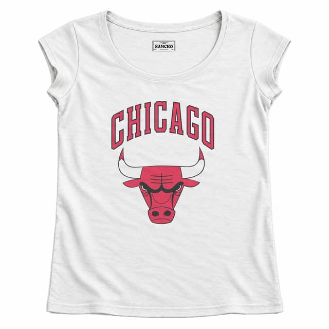 Chicago Bulls 1 — Mujer recta, Blanco
