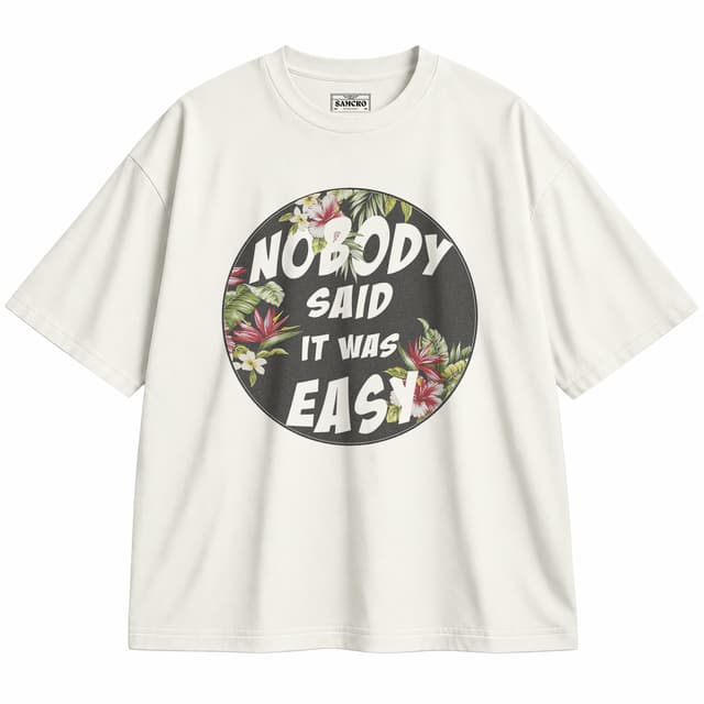 Coldplay 10 — Unisex oversize, Crema