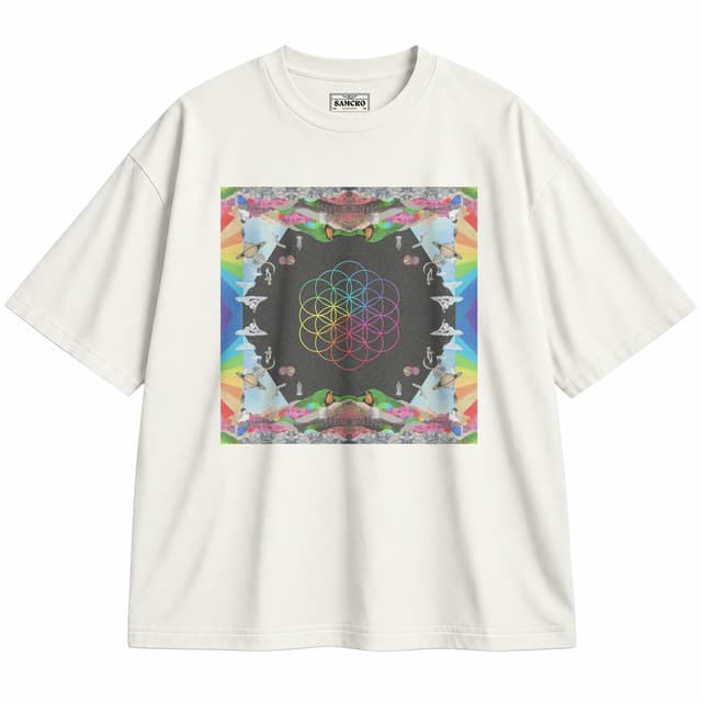 Coldplay 3 — Unisex oversize, Crema