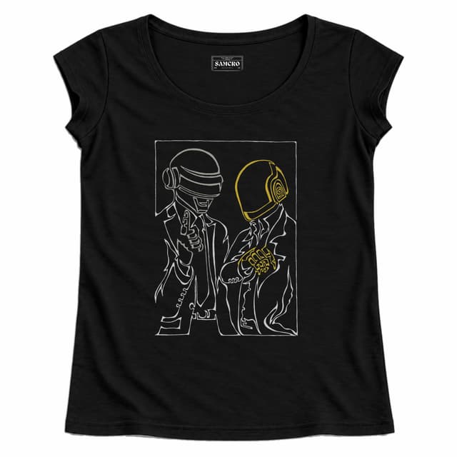 Daft Punk 8 — Mujer recta, Negro