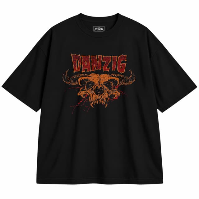 Danzig 3 — Unisex oversize, Negro