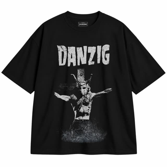 Danzig 7 — Unisex oversize, Negro