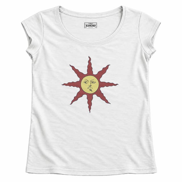 Dark Souls - Warrior of Sunlight — Mujer recta, Blanco